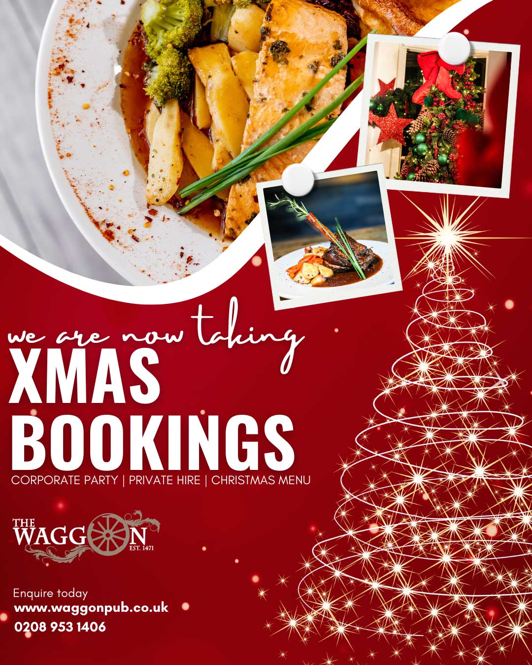 Xmas Bookings